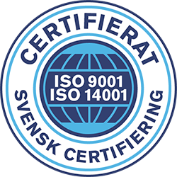 ISO-certifikat logotyp